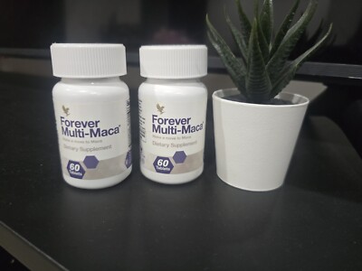 (2-PACK) Forever MULTI MACA & VITOLIZE Men together boost libido,sexual potency.