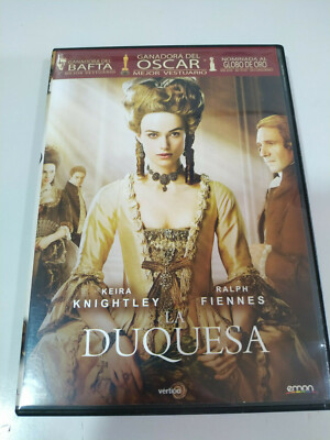 La Duquesa Keira Knightley Ralph Fiennes - Region 2 DVD Español Ingles