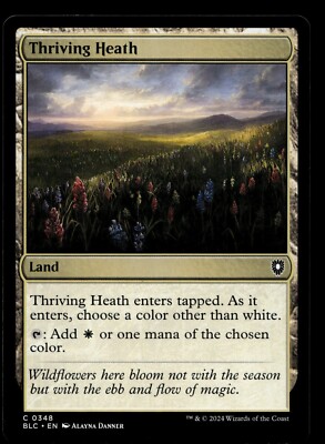 Thriving Heath #348 MTG Bloomburrow NM X1
