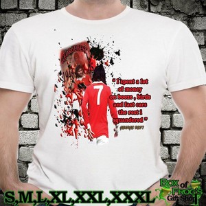 george best football shirt