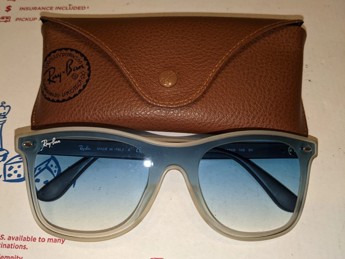 Ray Ban Unisex RB4440 N F Blaze Wayfarer Blue Fashion Unisex Sunglasses RARE