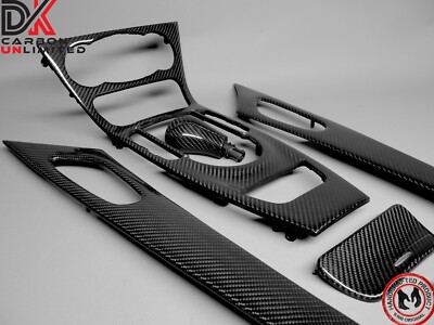Mercedes R230 SL55 SL550 SL600 SL65 AMG Gloss Carbon 4 Pieces