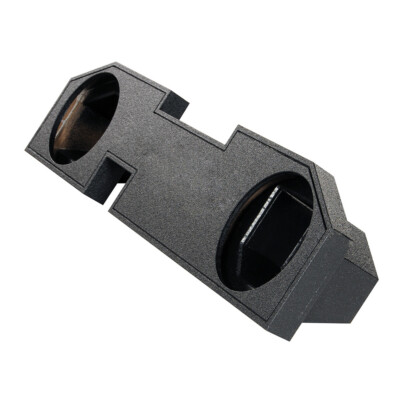 QPower QBOMB Dual 10  Underseat Subwoofer Enclosure Box for 02-18 Dodge Quad Cab
