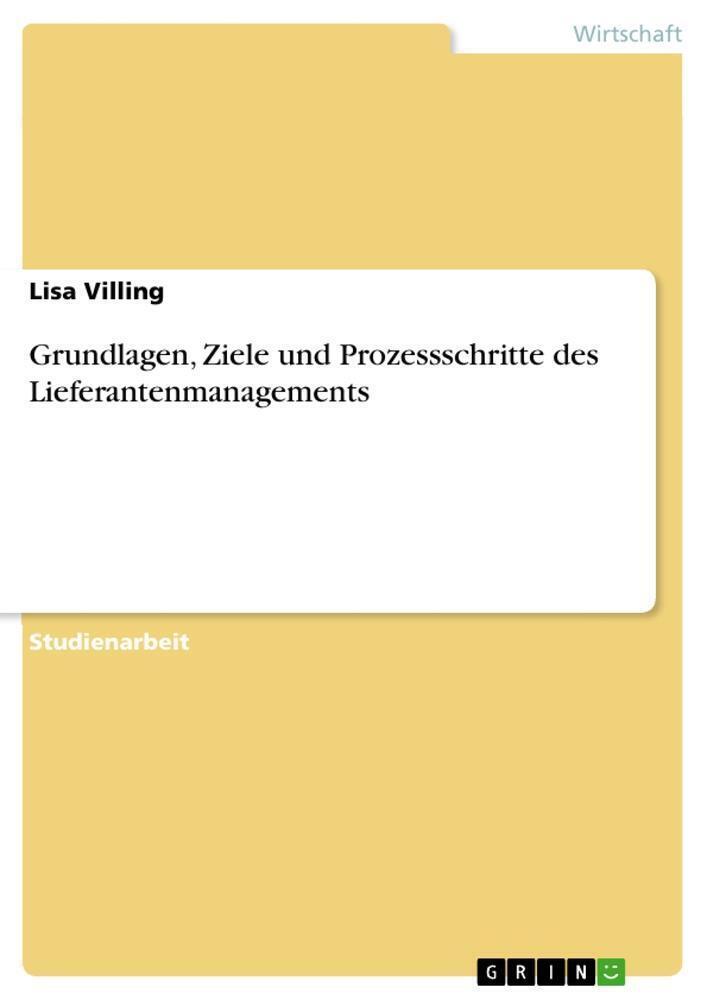 Thumbnail - Grundlagen, Ziele Und Prozessschritte Des Lieferantenmanagements |