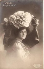 Cappelli femminili d'altri tempi.....in cartolina-2. Verlag von : G.Liersch & C°