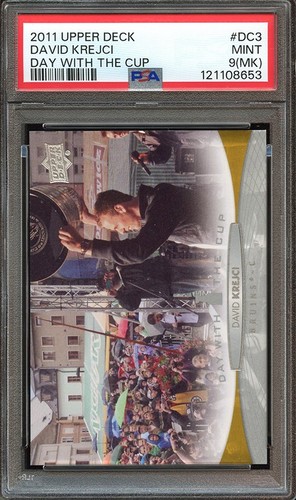 David Krejci #DC3 2011 Upper Deck Day With the Cup card