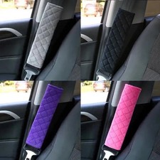 Car Seat Belt Cushion Pads Safety Shoulder Strap Covers Harness For Adults Kids