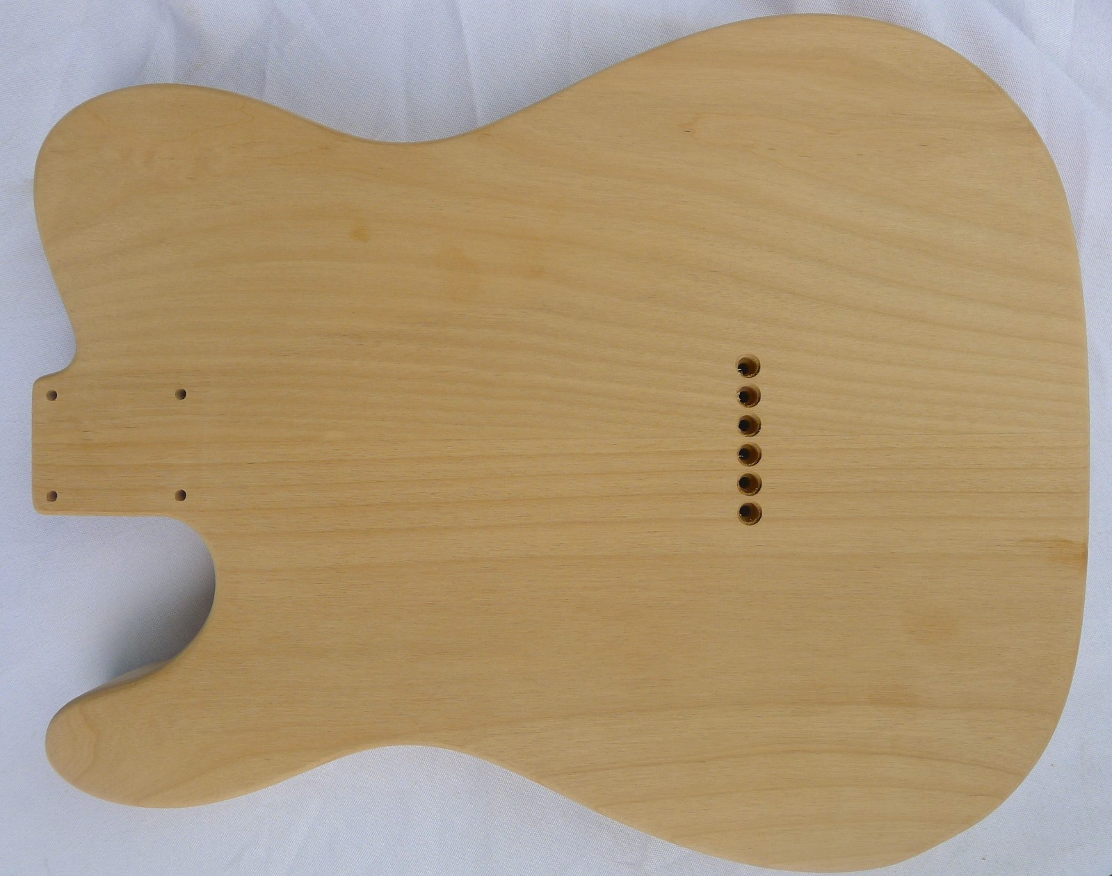 Unfinish Telecaster Body 2 pcs Centre Joined North American Alder 2x P90 ≦4.8Lbs