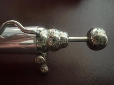 Jean Pierre Lepine Zig Zag Chrome Vintage Ballpoint Pen