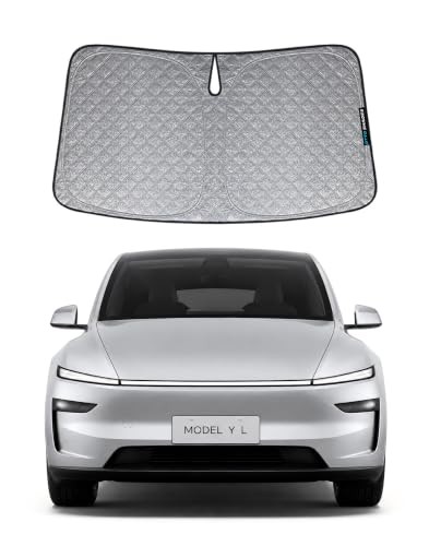 OTTO SHADES Patented Thick WindScreen Sunshade for Tesla Model Y L 6-Seat 2026,
