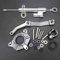 Z1000 Motorrad ZubehöR LenkungsdäMpfer Stabilizer Halter Titan Set 1