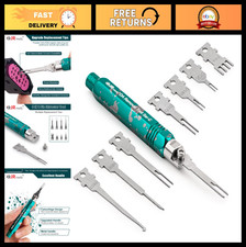 Pin Extractor Tool Kit - 8 Replacement Tips for AMP/Delphi/Molex Connectors, Aut