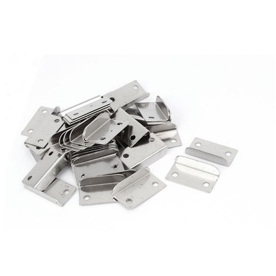 L-shaped drawer lock metal swing plate 39mmx21mmx9.5mm 60pcs