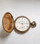 Antique 1890 Illinois Gold Filled Pocket Watch Grade 140 6s 7 Jewels NOT RUNNING