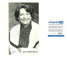 Ann Mitchell "As the World Turns" AUTOGRAPH Signed 'Jane' 8x10 Photo 'To Nick'