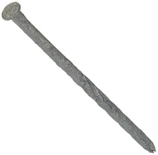 MAZE NAILS S257S-5 Double Hot Dipped Spiral Shank Small Head Siding Nail, 5-Poun