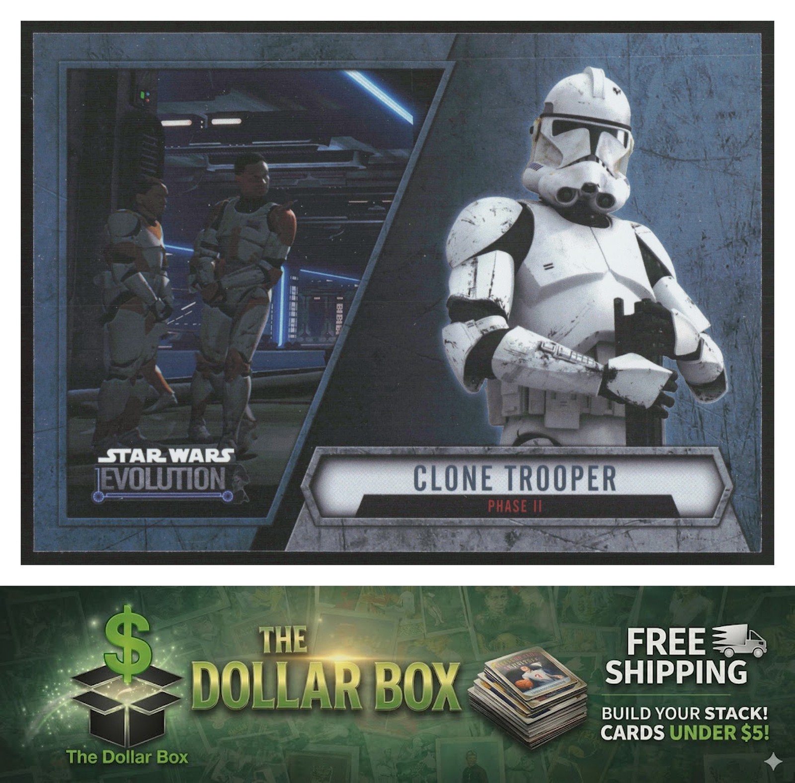 2016 Topps Star Wars Evolution #68 Clone Trooper