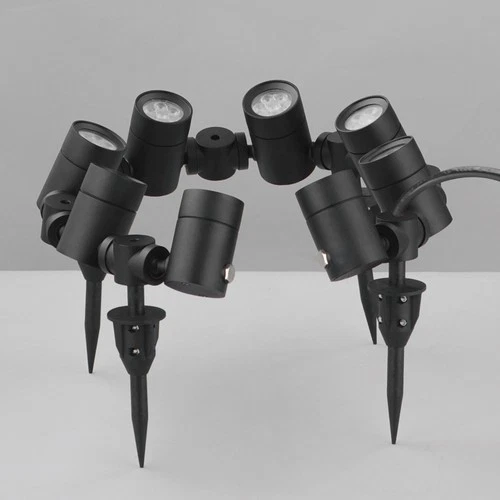 ET2 E42318 Single Tree Hugger 12V LED Bollard Path Light - Black - Picture 2 of 4