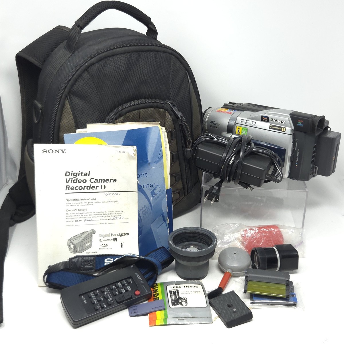 【デジタイズに最適・レア機】SONY DCR‑TRV820（Digital8） Sony Handycam DCR-TRV820 Digital-8 Camcorder for sale online | eBay