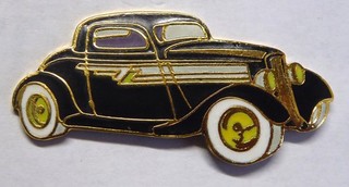 Pin's ZZ TOP voiture Ford Eliminator noire Tablo 17