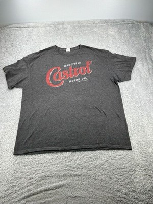 Delta Pro Weight Castrol Wakefield Motor Oil Graphic T-Shirt Size XL