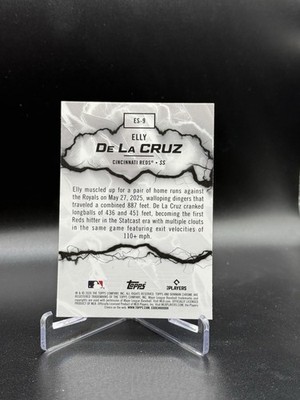 2026 Bowman CHROME Electric Sluggers ES-9 Elly De La Cruz