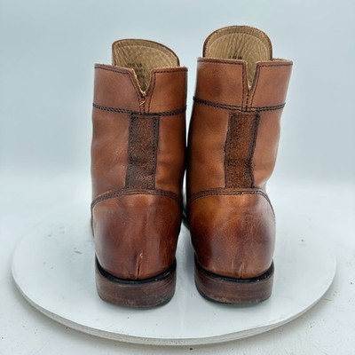 Sutro San Fransisco Men Size 7.5 Brown Leather Plain Tote  display picture 2