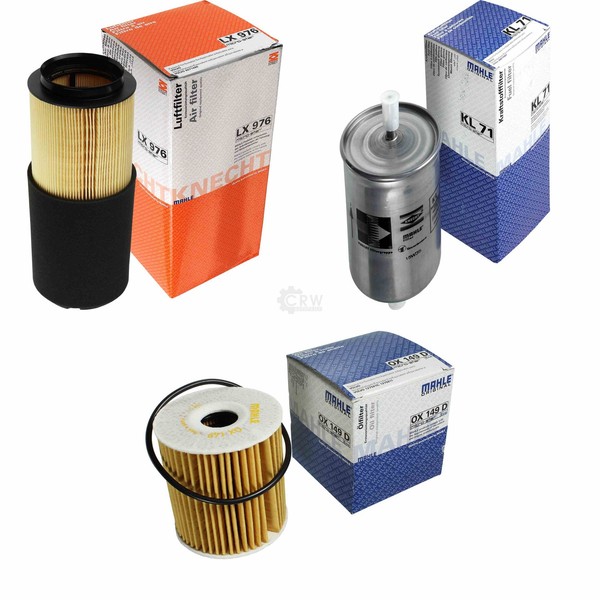 Mahle / Knecht Kraftstofffilter KL 71 Luftfilter LX 976 ÖLfilter OX 149D-image