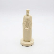 Vintage 1962 Peter Ganine Conqueror Chess Piece Pawn White Replacement Sculpted