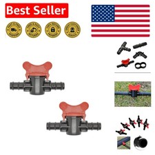 Durable High-Impact Plastic Ball Valve 16mm for Precise Water Flow Regulation