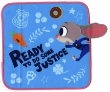 Zootopia Judy Towel "Ichiban Kuji F Prize" 23cm Used