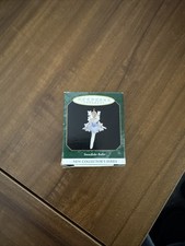HALLMARK MINIATURE ORNAMENT, SNOWFLAKE BALLET, #1 IN SERIES, 1997 UNOPENED NIB