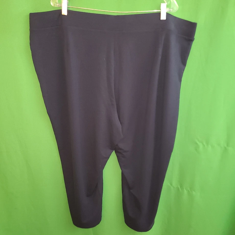 3033) Nuevo sin etiquetas Pure J Jill 4X Affinity French Terry Slim Pantalones Cortos Azul Marino Nuevo 4X Foto 3 de 4