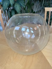 Very Large Crystal Fish Bowl Aquarium Terrarium 12 Wide 10 Tall 3 Gallon