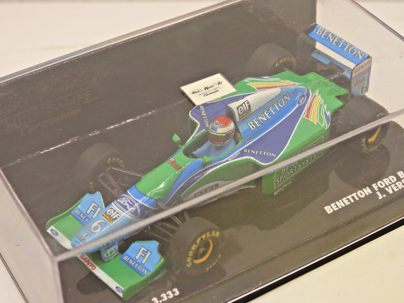 #6 Benetton Ford B 193 B driven by J. Verstappen and produced by Paul's Model Ar