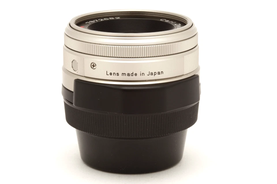 Lente Zeiss Biogon T* Contax 28 mm f2,8 casi nueva para serie G con capucha #49491 Foto 4 de 4