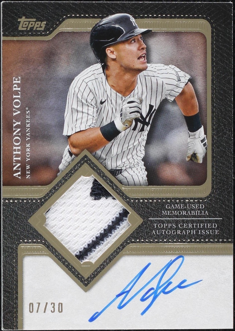Anthony Volpe Trading Cards for sale | eBay