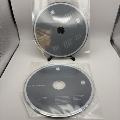MacBook Mac OS X Install Disc 1 and 2 Version 10.5  2007 AHT Version 3A137