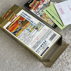 Street Fighter II Super Famicom SFC CAPCOM Japan Boxed Tested