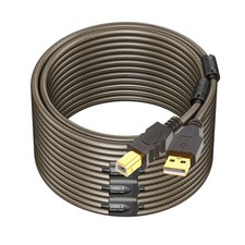 100ft USB 2.0 Printer Cord - High Speed Active USB Cable with Printer, Scanne...