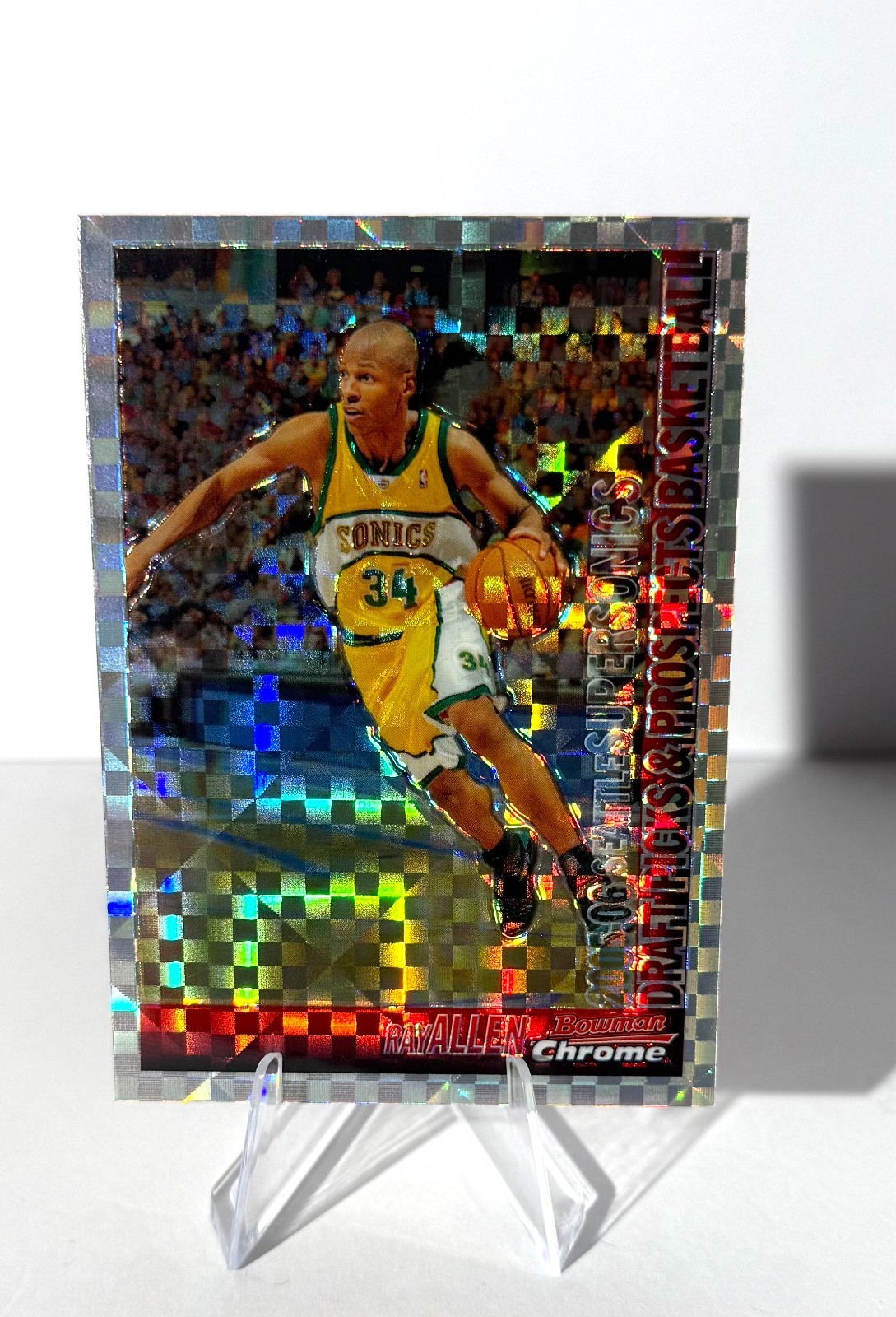 2005 Bowman Chrome Xfractor Ray Allen #/150 *MVPCARDS*