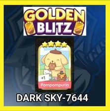 1 x Pompompurin ??Monopo_ly-Go golden blitz ?? instant send??