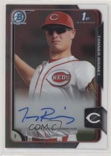 2015 Bowman Draft Chrome Draft Pick Auto Tanner Rainey #BCA-TR Auto 2a9
