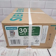 30-amp 2-pole 3-wire 240v Fusible Indoor General Duty Safety Switch Disconnect