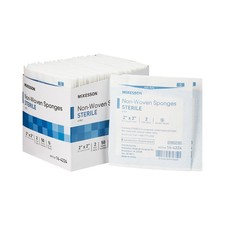 McKesson 4-Ply Non-woven Gauze Sponge Sterile 2 x 2" 50 Pack s 2 per Pack