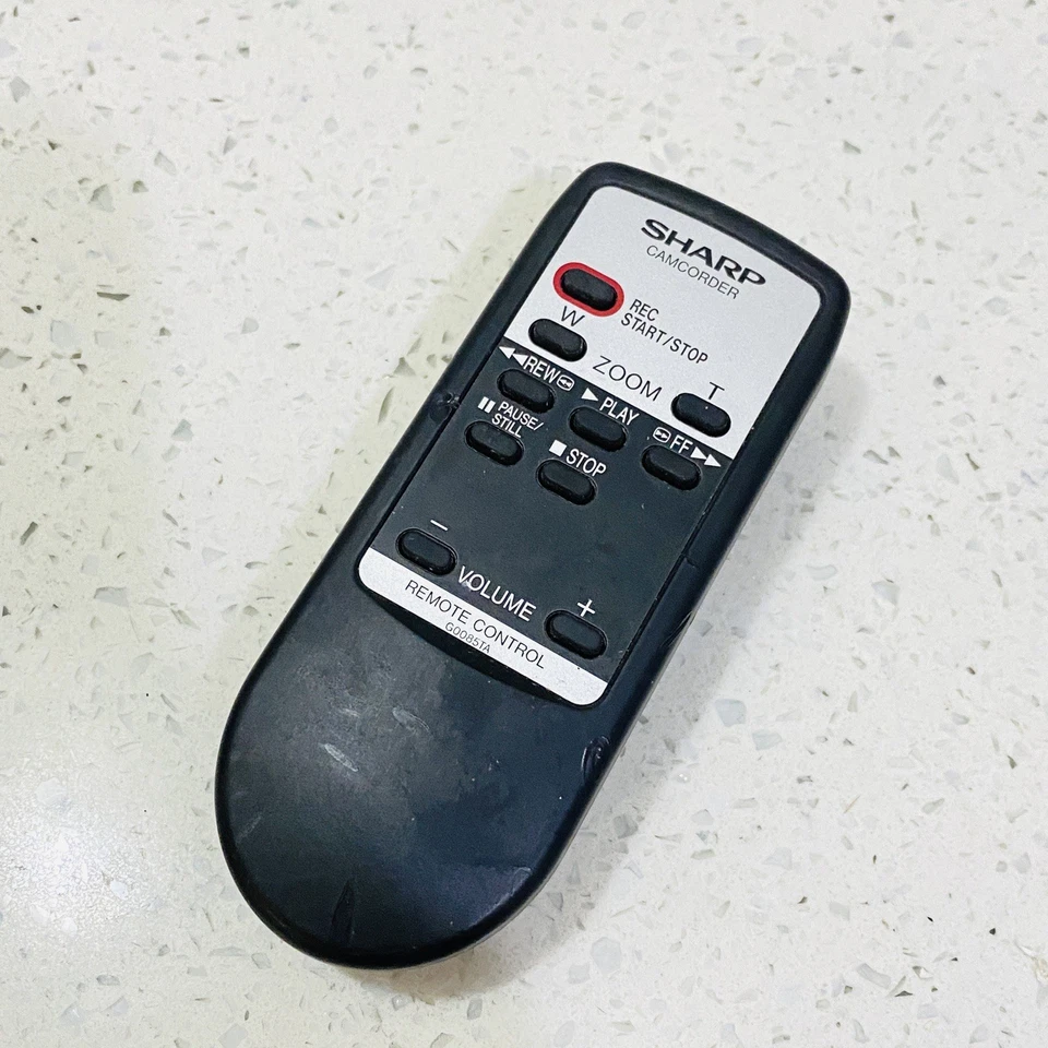 Sharp G0085TA Genuine Camcorder Remote V1A10U, VLA100, VLA45U, VLAH50U, VLAH60K - Image 3 of 4