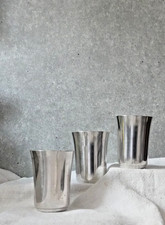 3 Becher WMF versilbert Art Deco 30er Jahre ART DECO