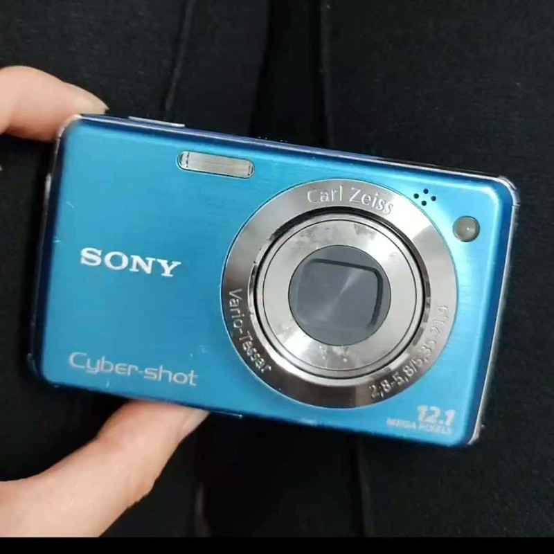 Sony Cyber-Shot DSC-W220 Digital Camera Tested W/SD Card Charger