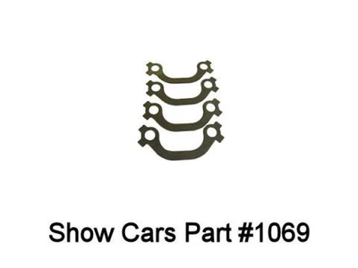 58 65 348 409 CHEVY IMPALA BELAIR EXHAUST MANAFOLDS BOLT LOCKS STAINLESS STEEL - Image 1 of 4