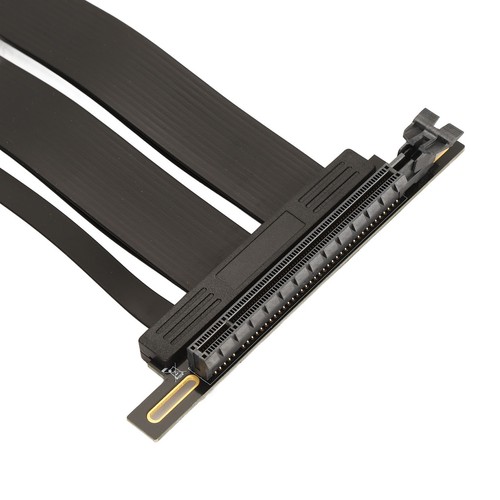 PCIE4.0 X16 Riser Cable High Speed 90° Double Row Graphics Card Extension Ca SAL - Afbeelding 2 van 22